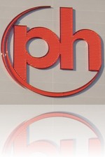 Planet Hollywood sign from the outside