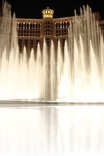 Bellagio Fountains During the Evening